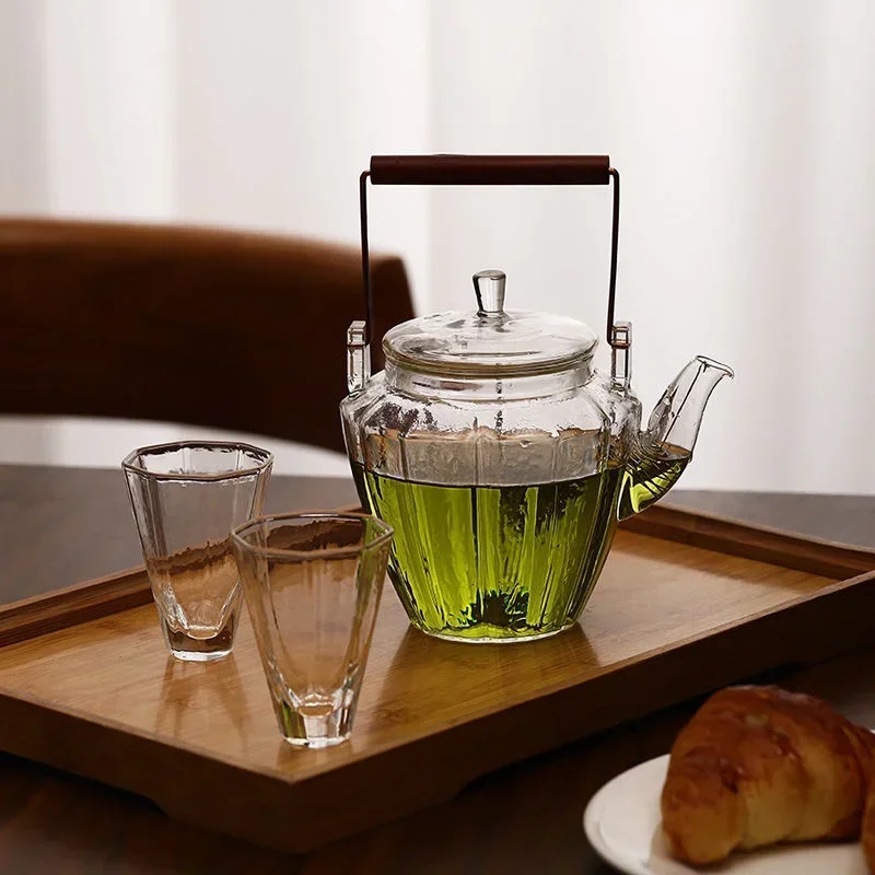 Heat-resistant Glass Teapot With Filter Diamond Shape Kungfu Flower Tea Pot Household Afternoon Tea Maker Teaware
Heat-resistant Glass Teapot With Filter Diamond Shape Kungfu Flower Tea Pot Household Afternoon Tea Maker Teaware