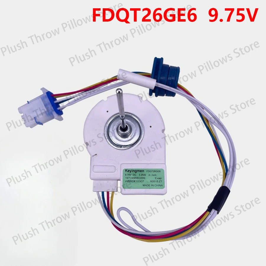 Suitable for Panasonic double door refrigerator fan, freezing and refrigeration motor with temperature sensing FDQT26GE6 9.75V
Suitable for Panasonic double door refrigerator fan, freezing and refrigeration motor with temperature sensing FDQT26GE6 9.75V