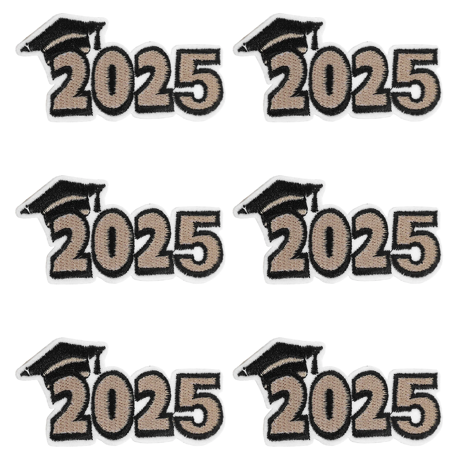 6 Pcs Graduation Stickers 2025 Commemorative Patches Embroidered Badges Academic Embroidery Cap Iron Cloth Class of Graduate
6 Pcs Graduation Stickers 2025 Commemorative Patches Embroidered Badges Academic Embroidery Cap Iron Cloth Class of Graduate