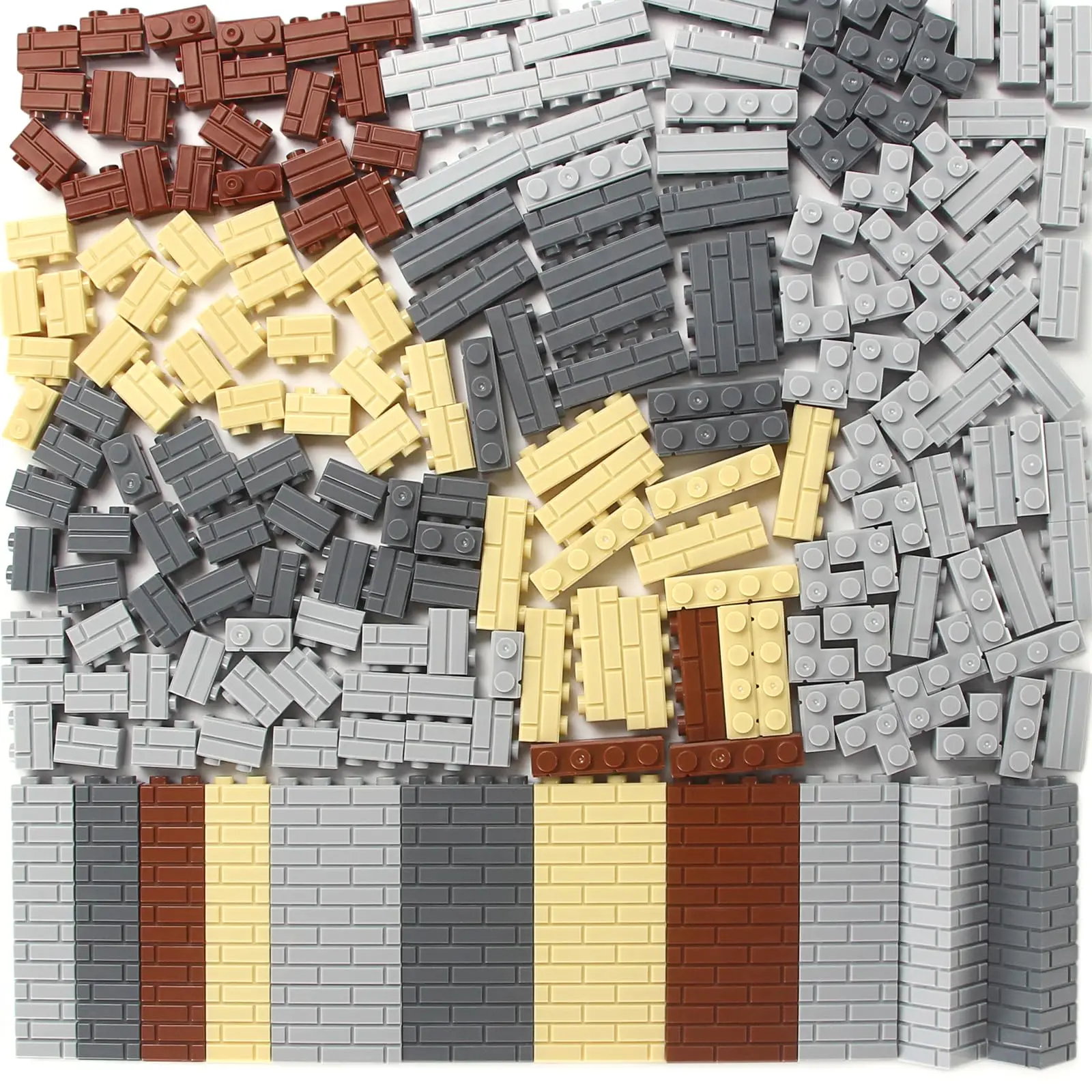 120Pcs Wall Building Bricks, MOC Thick Blocks, DIY Construction Building Set, Creative Model Accessories Compatible Major Brands
120Pcs Wall Building Bricks, MOC Thick Blocks, DIY Construction Building Set, Creative Model Accessories Compatible Major Brands