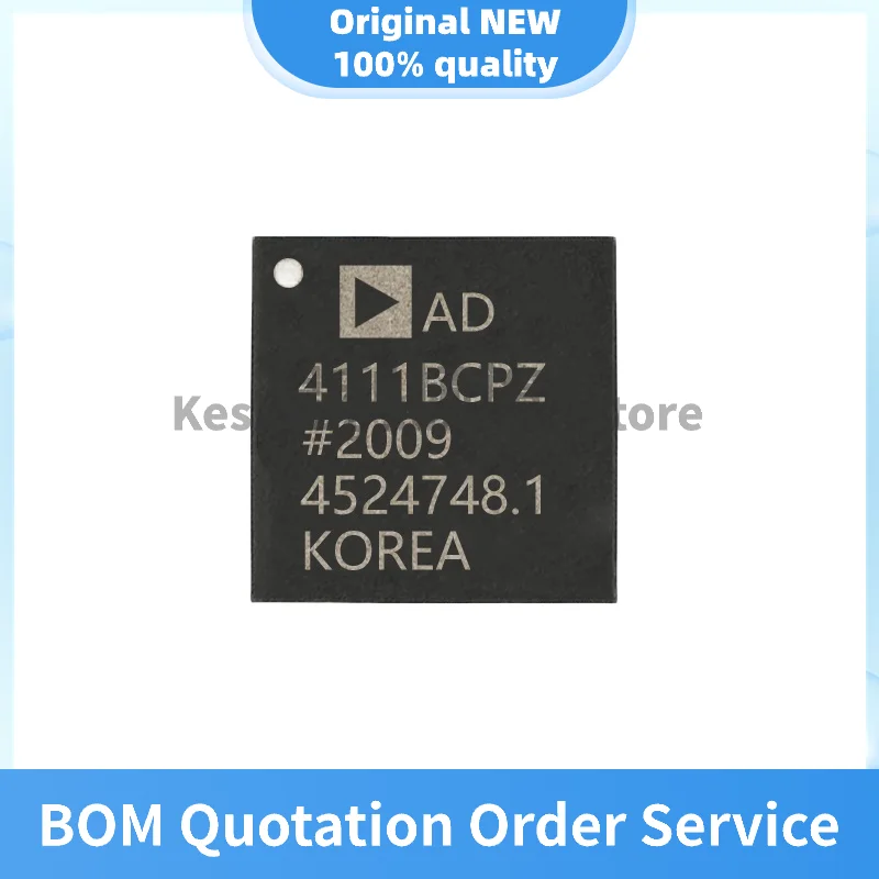 Новый оригинальный AD4111BCPZ AD4111 посылка VFQFN40 аналогово-цифровой преобразователь для сбора данных
Новый оригинальный AD4111BCPZ AD4111 посылка VFQFN40 аналогово-цифровой преобразователь для сбора данных
