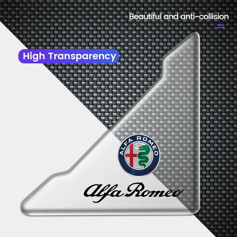 Hub Caps Transparent Car Door Corner Cover Anti-Scratch Protection Sticker For Alfa Romeo Italy Giulietta GT 159 147 156 Mito Br
Hub Caps Transparent Car Door Corner Cover Anti-Scratch Protection Sticker For Alfa Romeo Italy Giulietta GT 159 147 156 Mito Br