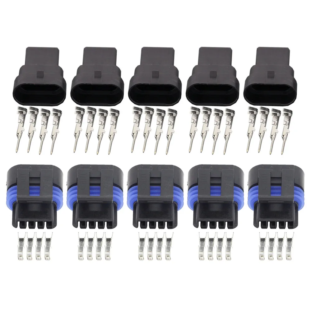4 pin female and male Automotive connector DJ7041Y-1.5-11/21 with pins waterproof connector
4 pin female and male Automotive connector DJ7041Y-1.5-11/21 with pins waterproof connector