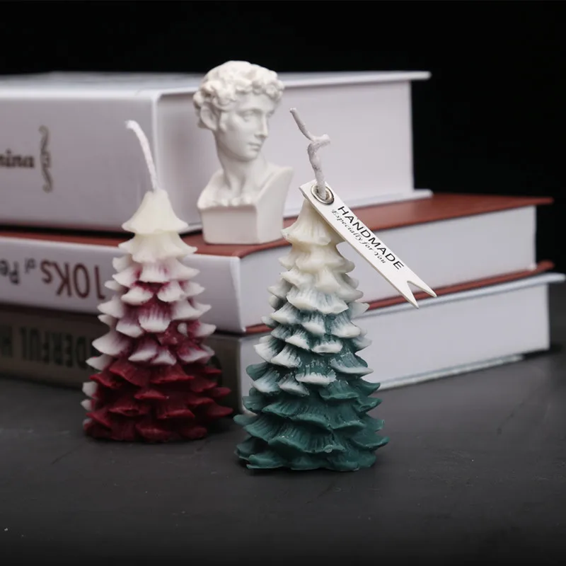 christmas tree DIY Plaster candle Mould For home Decoration Silicone Candle Molds Bee wax candle mold
christmas tree DIY Plaster candle Mould For home Decoration Silicone Candle Molds Bee wax candle mold