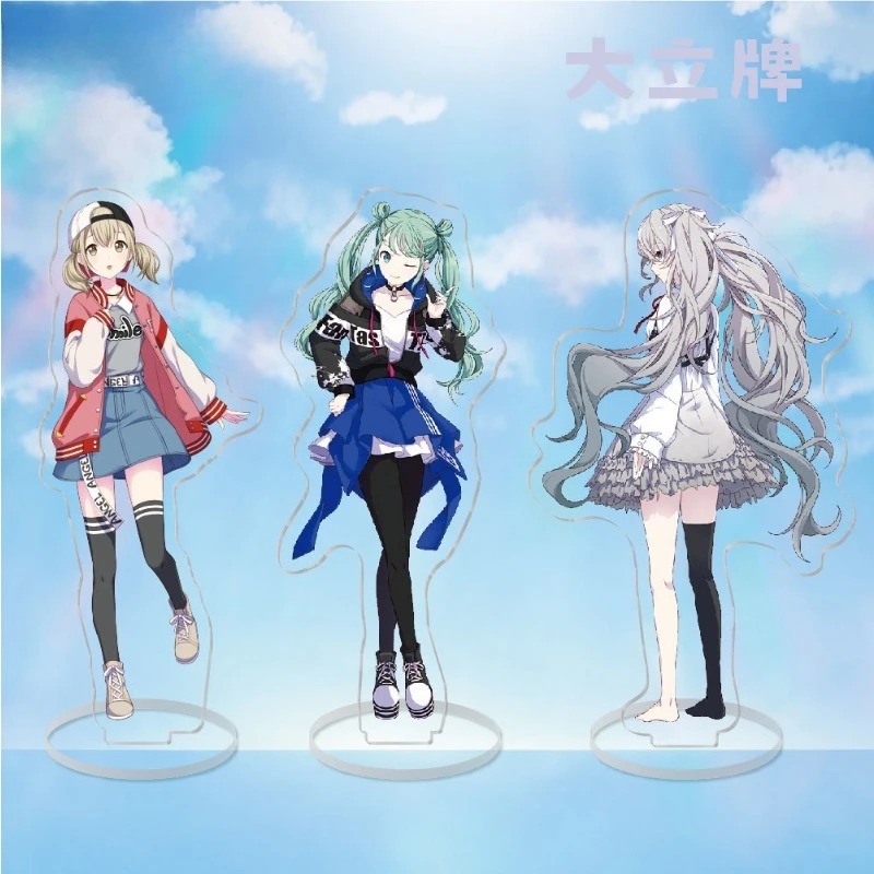 Anime Peripherals Hatsune Miku Figure Acrylic Stand Megurine Luka Figurine Standing Plate Minori Hanasato Decoration Toys Gifts
Anime Peripherals Hatsune Miku Figure Acrylic Stand Megurine Luka Figurine Standing Plate Minori Hanasato Decoration Toys Gifts
