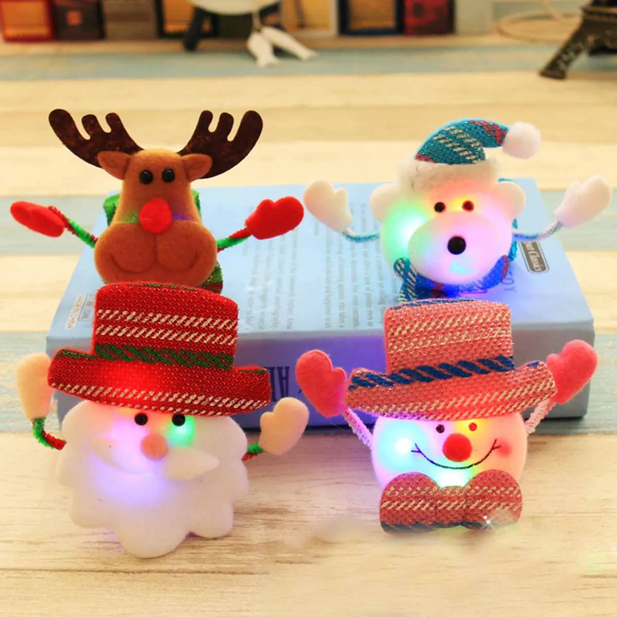 Glow Bracelet Slap Light up Bracelets Wristbands Christmas LED for Kids Gifts Toy
Glow Bracelet Slap Light up Bracelets Wristbands Christmas LED for Kids Gifts Toy