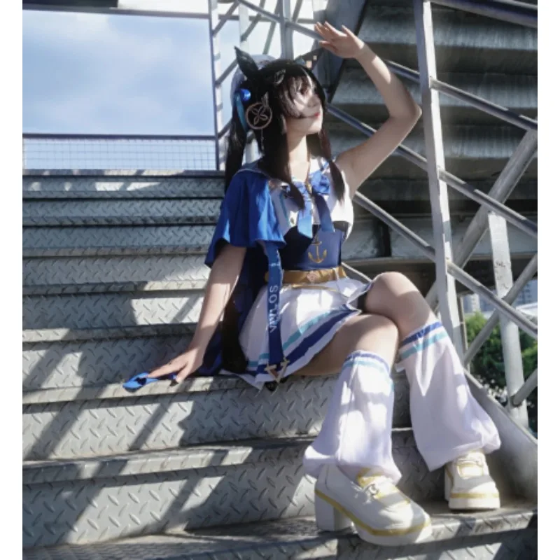 2026 new Vivlos Cosplay Costume Umamusume Pretty Derby Anime Dress Outfit Full Set for Women Halloween Stage Performance
2026 new Vivlos Cosplay Costume Umamusume Pretty Derby Anime Dress Outfit Full Set for Women Halloween Stage Performance