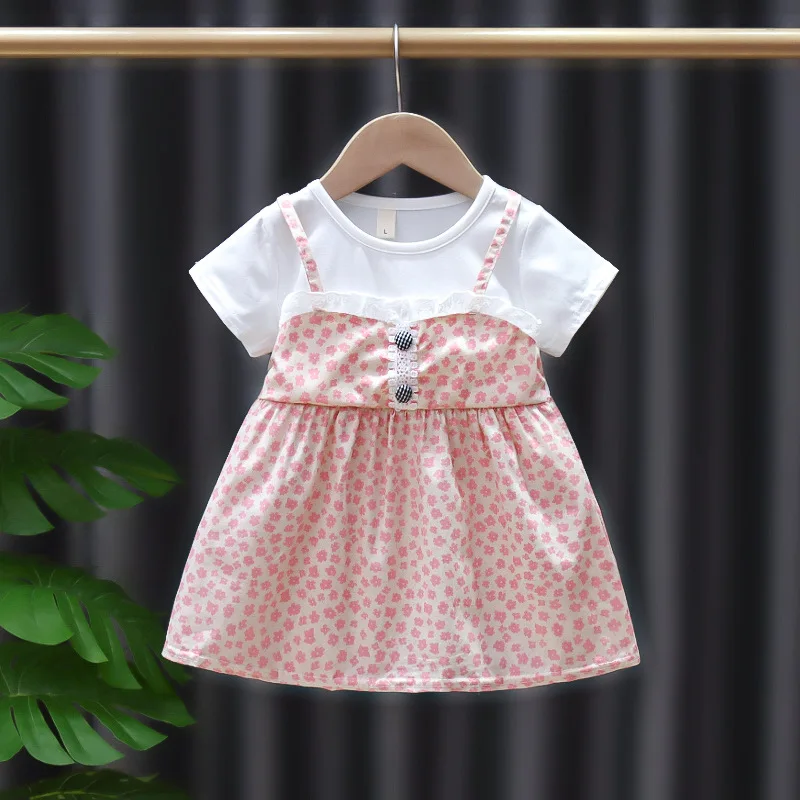 Children Girl Dress Flower Print Fashion Lace Princess Dresses Baby Girl Clothes Summer Kid Outfit A-Line Casual Toddler A1006
Children Girl Dress Flower Print Fashion Lace Princess Dresses Baby Girl Clothes Summer Kid Outfit A-Line Casual Toddler A1006