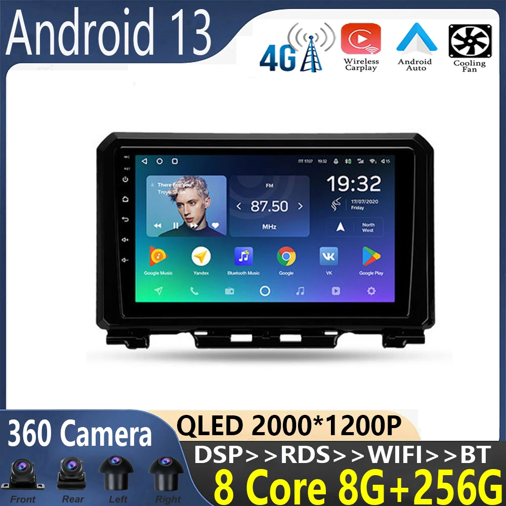 9 inch For Suzuki Jimny 2018-2020 Car Radio Multimedia Video Player Navigation stereo GPS Android 13 No 2din dvd tv box
9 inch For Suzuki Jimny 2018-2020 Car Radio Multimedia Video Player Navigation stereo GPS Android 13 No 2din dvd tv box