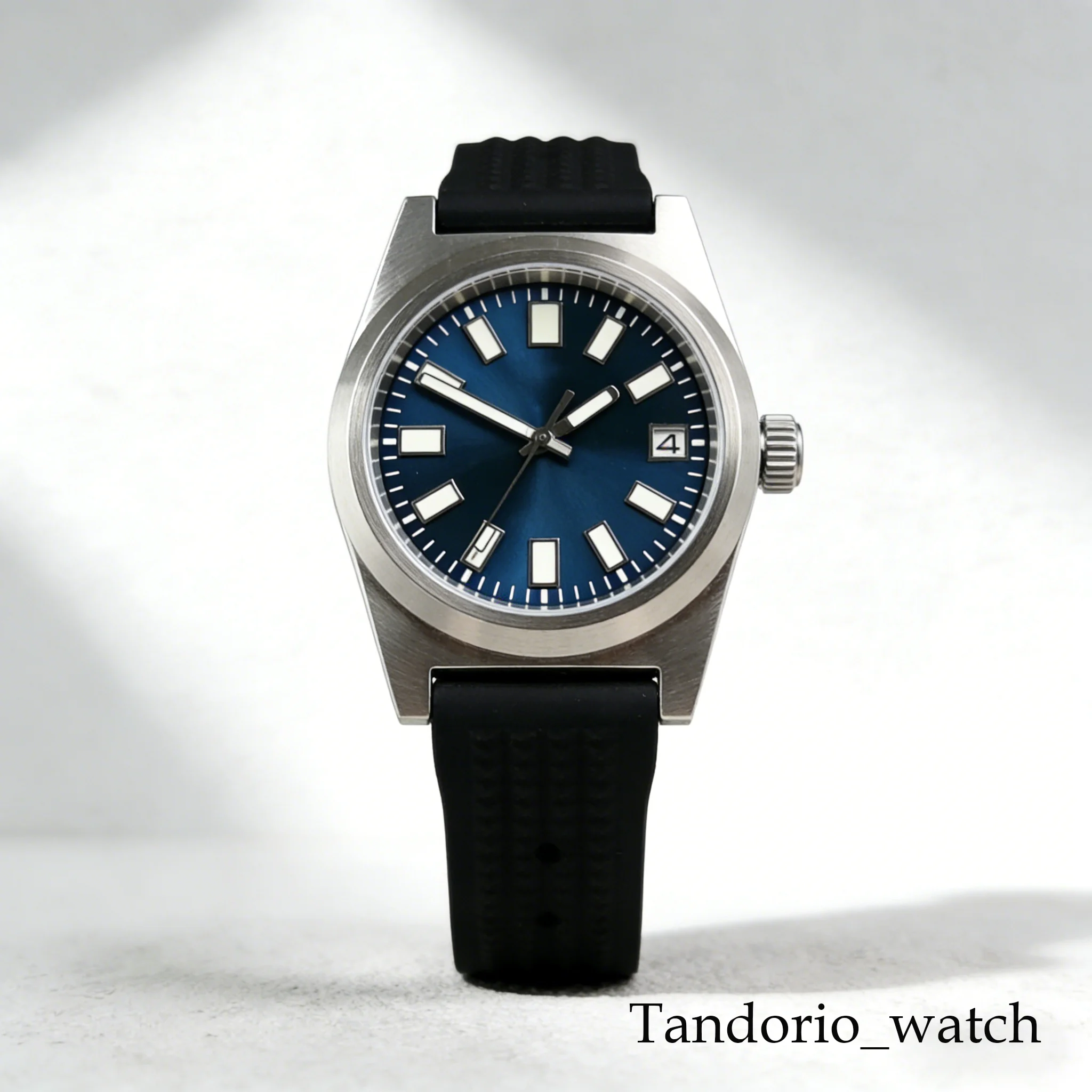 Tandorio 38mm Blue/Grey/Black Sunburst Dial Automatic Miyota 8215/PT5000 Men Watch Sapphire Glass Luminous 30ATM Dive Wristwatch
Tandorio 38mm Blue/Grey/Black Sunburst Dial Automatic Miyota 8215/PT5000 Men Watch Sapphire Glass Luminous 30ATM Dive Wristwatch