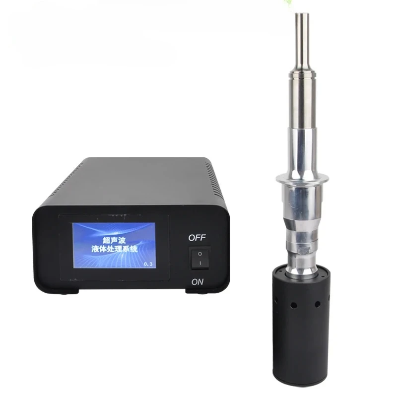 1500W 20KHz Laboratory Test Ultrasonic Homogenizer Processor ROD Sonic Emulsify Bar Crusher Disruptor Mixer Dispersion Breaker
1500W 20KHz Laboratory Test Ultrasonic Homogenizer Processor ROD Sonic Emulsify Bar Crusher Disruptor Mixer Dispersion Breaker