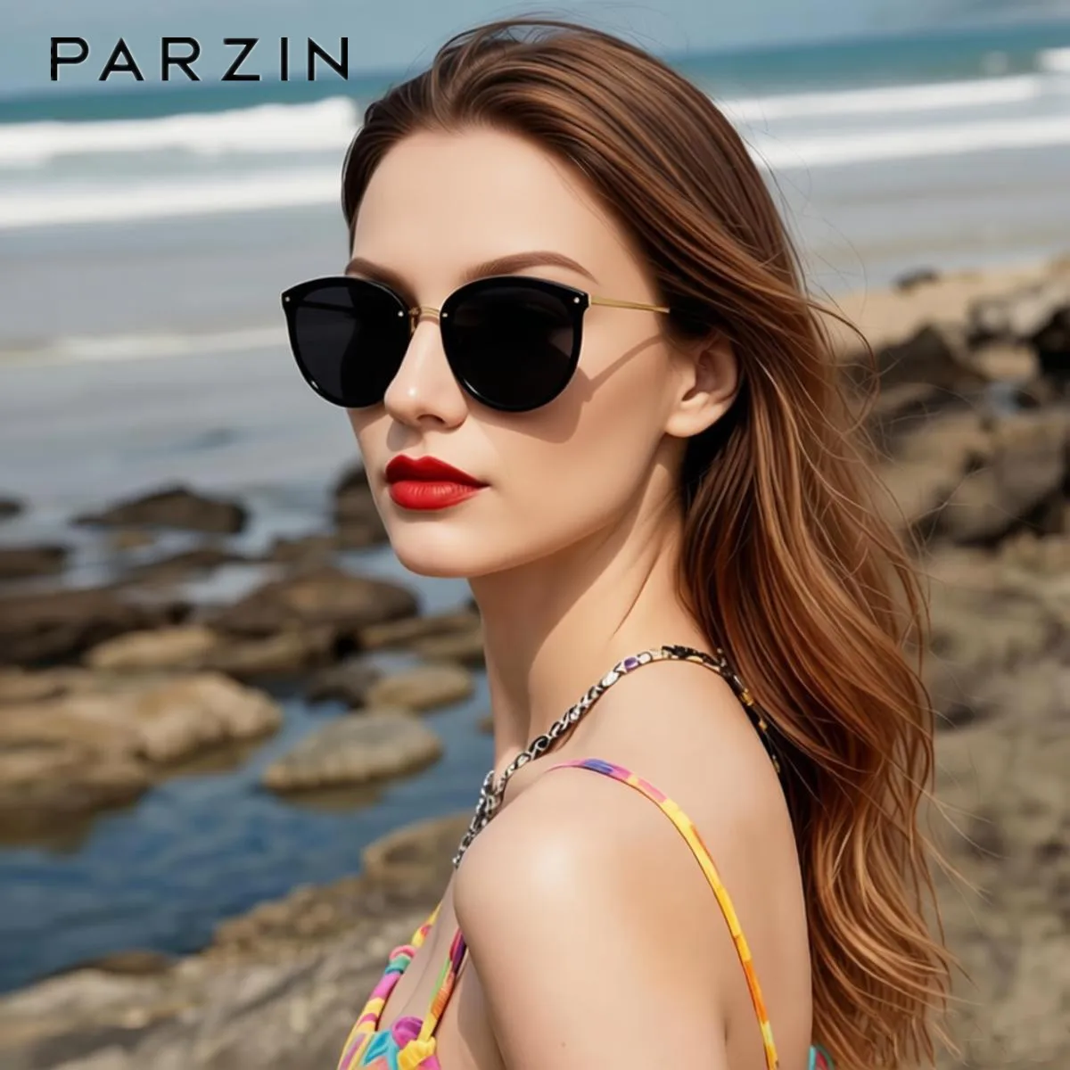 PARZIN Polarized Sunglasses for Women TR 90 Lightweight Korean Style Fashion Trendy Driving Sun glasses for Women Shades
PARZIN Polarized Sunglasses for Women TR 90 Lightweight Korean Style Fashion Trendy Driving Sun glasses for Women Shades