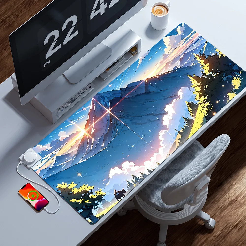 Landscape Painting Mousepad Large Computer Gaming Accessories Desk Mats Anti-slip Laptop Soft Mouse Pad
Landscape Painting Mousepad Large Computer Gaming Accessories Desk Mats Anti-slip Laptop Soft Mouse Pad