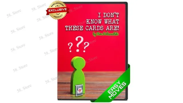 I Don't Know What These Cards Are By Tom Dobrowolski Magic tricks ( 58 Store Download )
I Don't Know What These Cards Are By Tom Dobrowolski Magic tricks ( 58 Store Download )