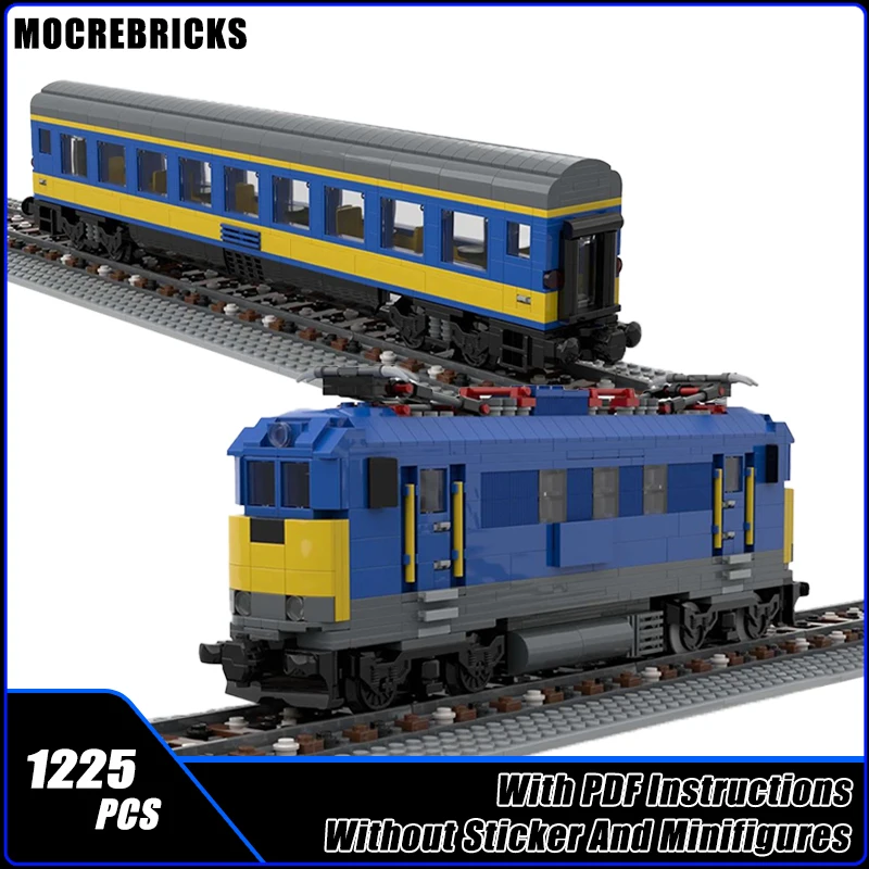 MOC City Traffic Series Magyar V43 Series Локомотив Нидерланды 2-й класс PAX Wagon Building Block Модель Кирпичи Головоломки Игрушки Подарок
MOC City Traffic Series Magyar V43 Series Локомотив Нидерланды 2-й класс PAX Wagon Building Block Модель Кирпичи Головоломки Игрушки Подарок