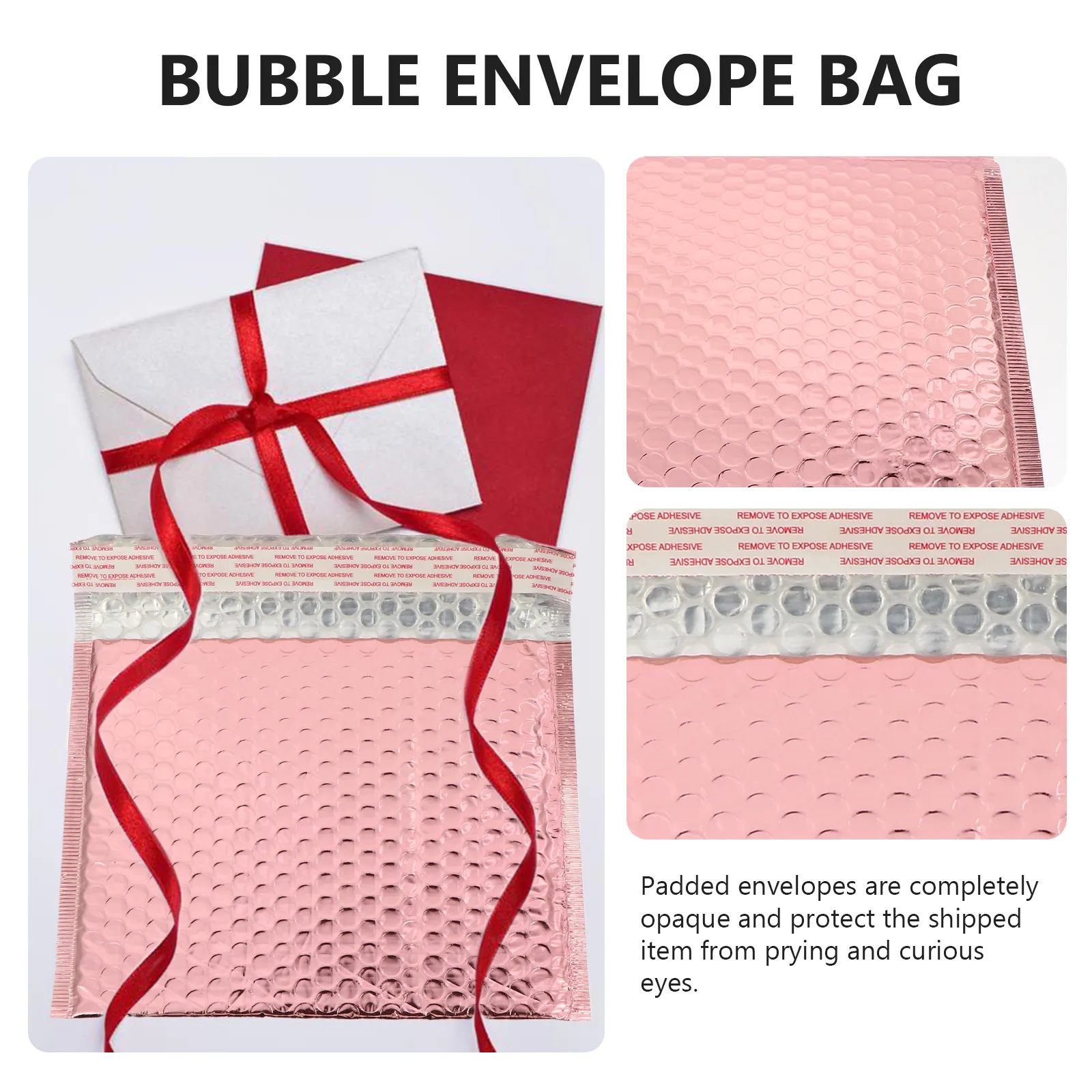 25Pcs Rose Mailers Padded Envelopes Bubble Envelope Bags Self Seal Cushioning Protection for Electronics Cosmetics
25Pcs Rose Mailers Padded Envelopes Bubble Envelope Bags Self Seal Cushioning Protection for Electronics Cosmetics