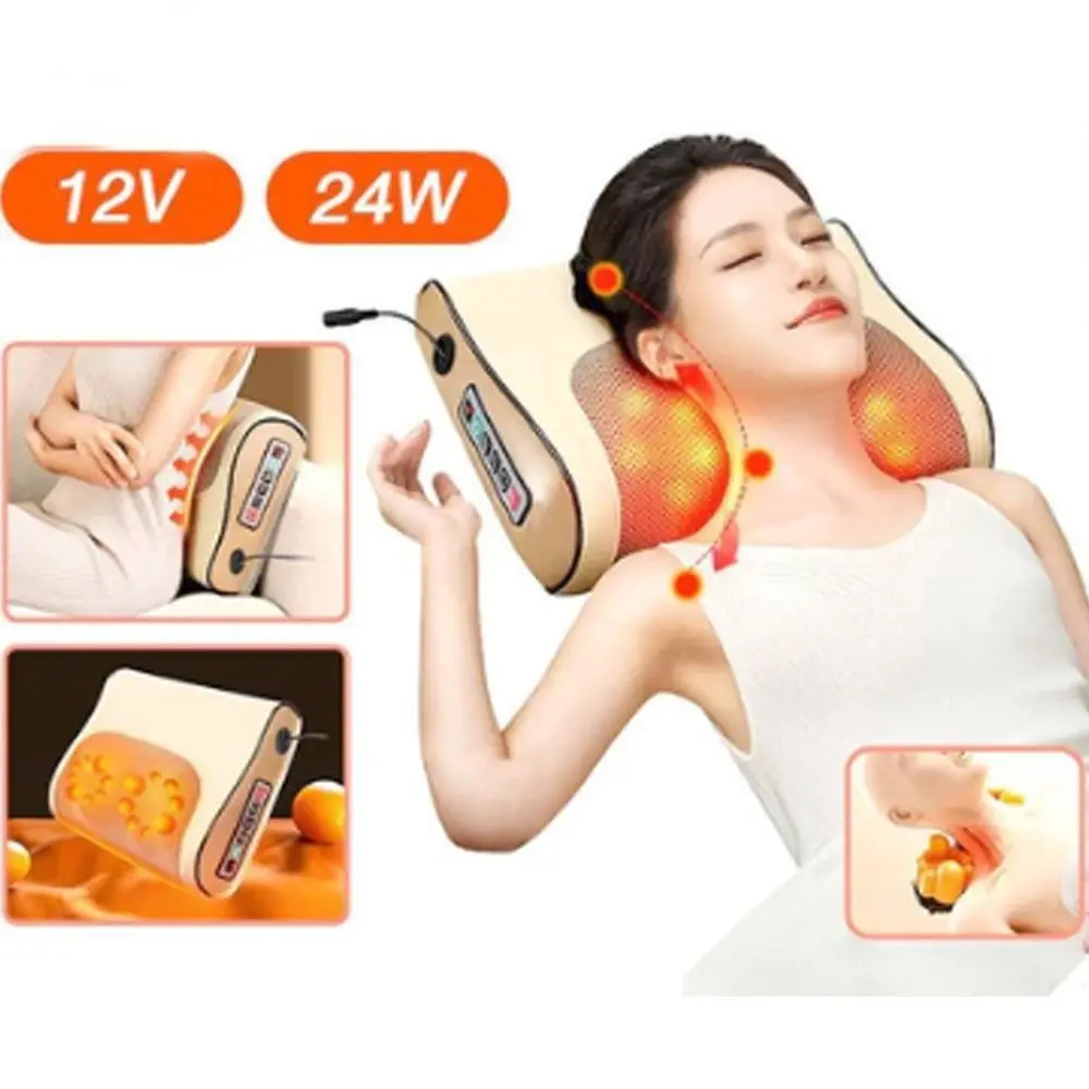 New Deep Massage Electric Neck Massager Breathable 8 Massage Heads Electric Massage Pillow Adjustable US Plug Massage Cushion
New Deep Massage Electric Neck Massager Breathable 8 Massage Heads Electric Massage Pillow Adjustable US Plug Massage Cushion