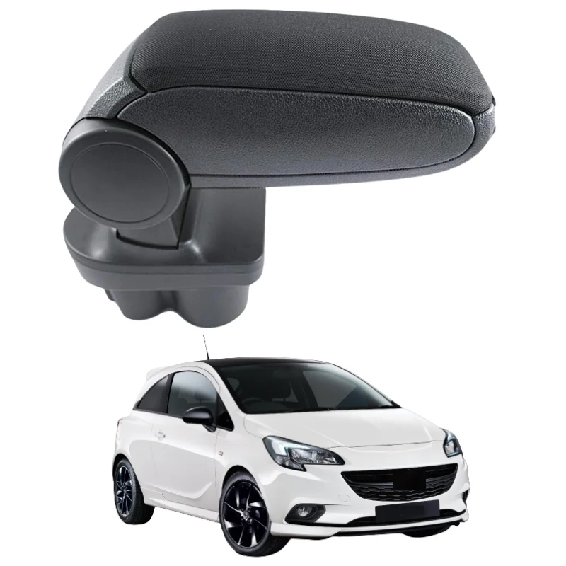For Opel Corsa E 2014-2019 Center Console Armrest Storage Box Black Leatherette / Fabric LHD Car Interior Accessories
For Opel Corsa E 2014-2019 Center Console Armrest Storage Box Black Leatherette / Fabric LHD Car Interior Accessories