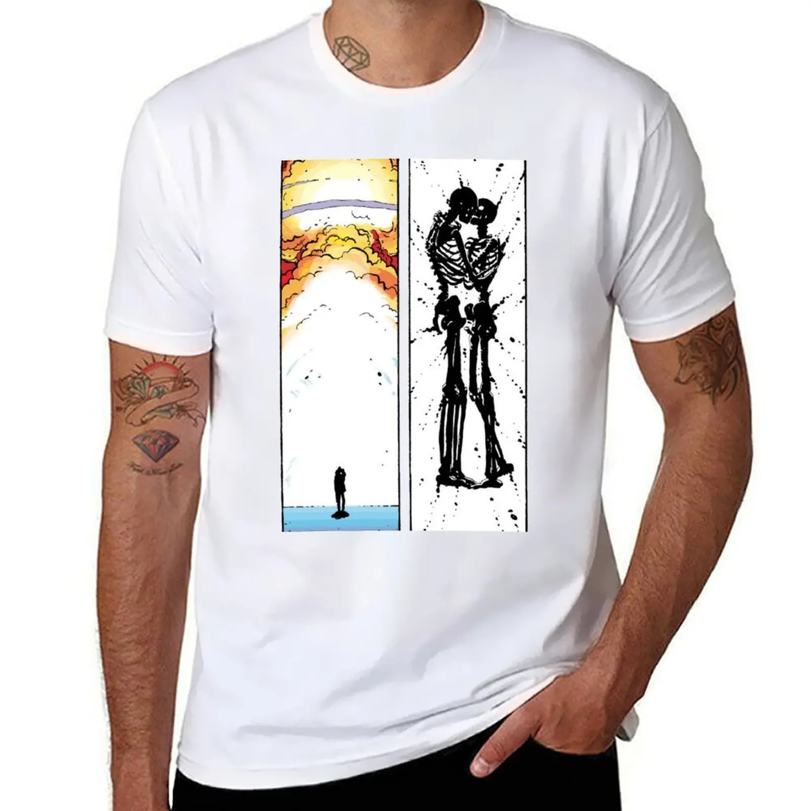 atomic, kiss, skeleton, atomic explosion, watchmen, comic, nite owl, silk spectre, dr manhattan, dream, alan moore, dave T-Shirt
atomic, kiss, skeleton, atomic explosion, watchmen, comic, nite owl, silk spectre, dr manhattan, dream, alan moore, dave T-Shirt