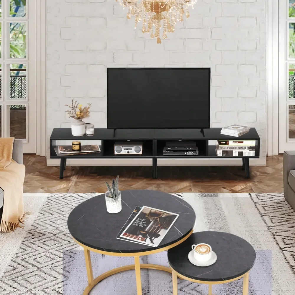 TV Stand With Open Shelf Up To 5560 Inch TV, Console Table Entertainment Center For Living Room, Bedroom,Thanksgiving Christmas
TV Stand With Open Shelf Up To 5560 Inch TV, Console Table Entertainment Center For Living Room, Bedroom,Thanksgiving Christmas