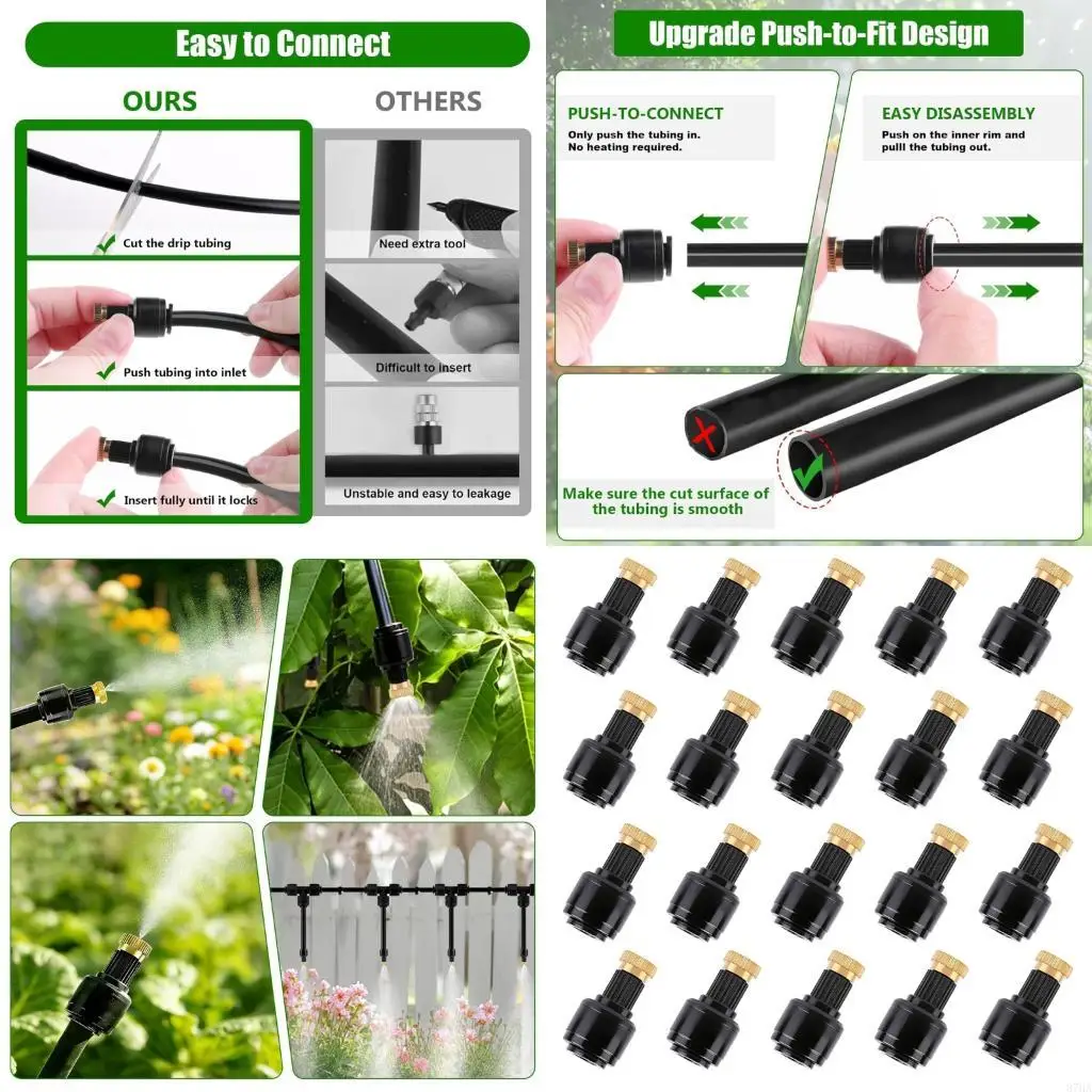 20Pcs Heavy Type Brasses Swivels Sprinklers For Efficient Water Distribution 87HA
20Pcs Heavy Type Brasses Swivels Sprinklers For Efficient Water Distribution 87HA