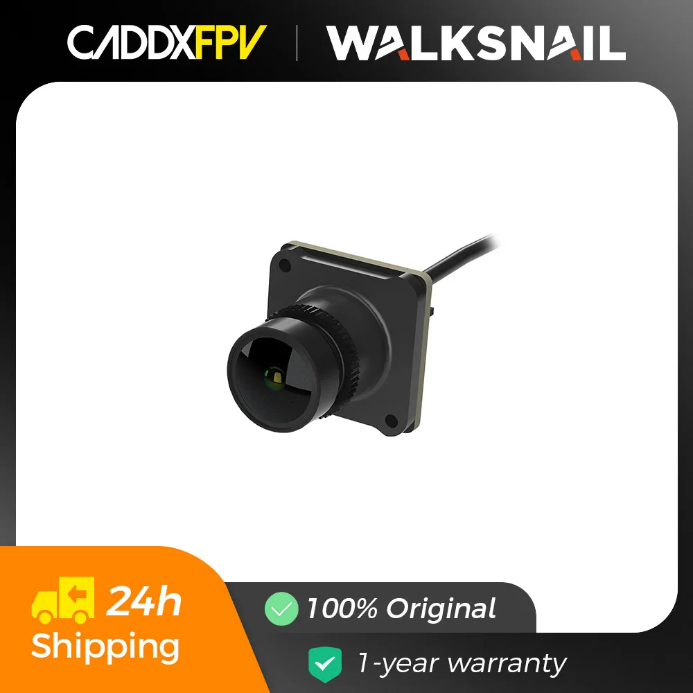 Walksnail Avatar HD Mini 1s Lite Camera weighs only 1.8g with 2.1mm lens and 170°FOV 1080P/60fps Resolution for FPV Racing Drone
Walksnail Avatar HD Mini 1s Lite Camera weighs only 1.8g with 2.1mm lens and 170°FOV 1080P/60fps Resolution for FPV Racing Drone