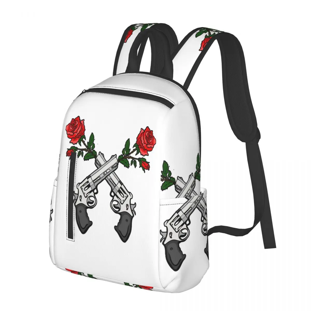 2 Crossed Guns And Roses Student Backpack School Bag Hiking Travel Daypack for Men Women Bookbag Shoulder Bags
2 Crossed Guns And Roses Student Backpack School Bag Hiking Travel Daypack for Men Women Bookbag Shoulder Bags