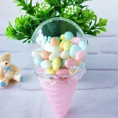 24PCS/set Creative Ice Cream Shape Plastic Candy Box Cute Birthday Party Weedding Supplies Shower Personality Gift Chocolate Box
24PCS/set Creative Ice Cream Shape Plastic Candy Box Cute Birthday Party Weedding Supplies Shower Personality Gift Chocolate Box