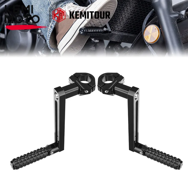 Footrests Highway Pegs Rotatable Folding CNC Motorcycle Footpegs For Honda Rebel 300 CMX300 22-32mm Clamp Universal Motorcycle
Footrests Highway Pegs Rotatable Folding CNC Motorcycle Footpegs For Honda Rebel 300 CMX300 22-32mm Clamp Universal Motorcycle