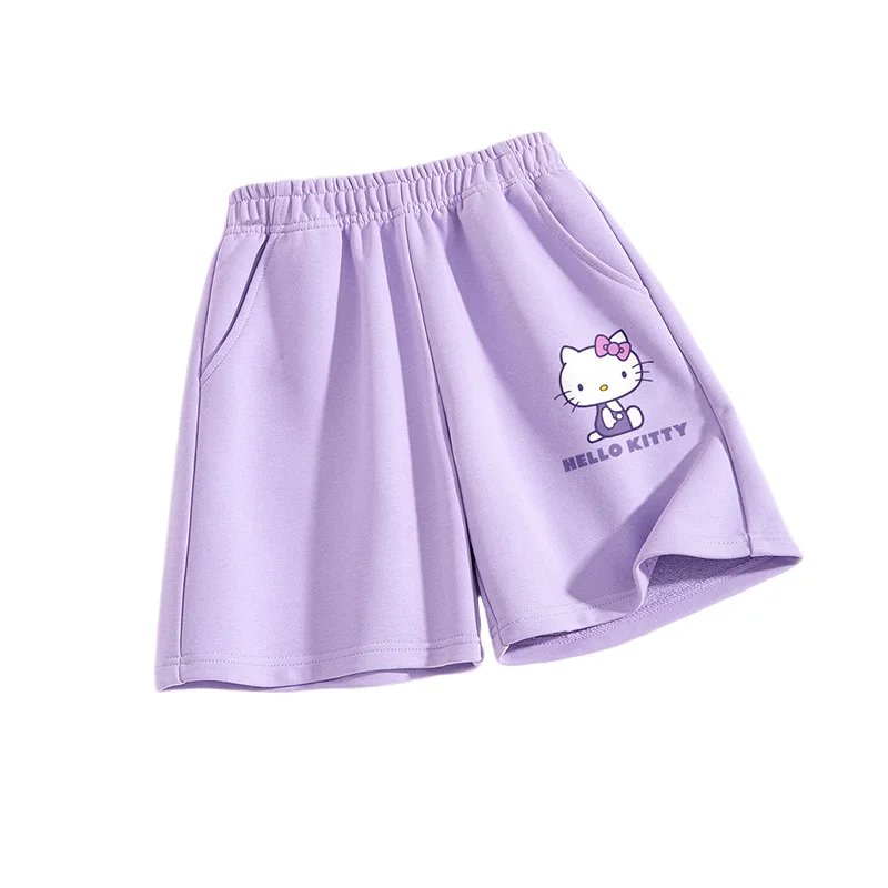 Sanrio Hello Kitty Girl Summer Shorts Student Cartoon Printing Fashion Children Kawaii Comfort Leisure Anime New Clothing Hot
Sanrio Hello Kitty Girl Summer Shorts Student Cartoon Printing Fashion Children Kawaii Comfort Leisure Anime New Clothing Hot