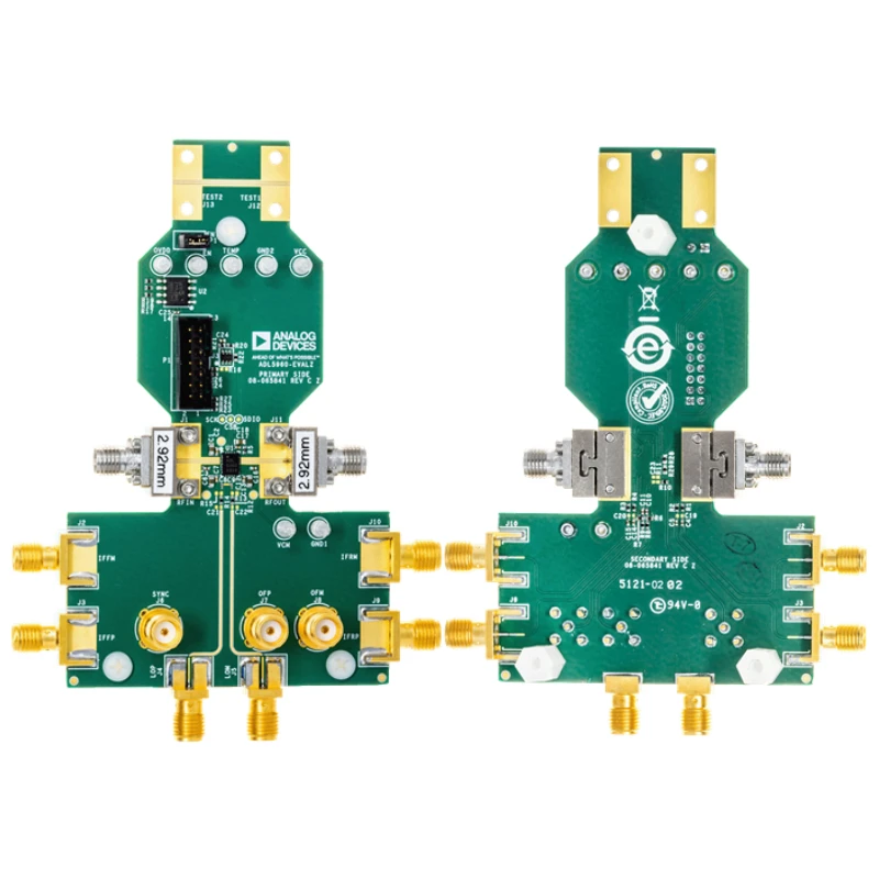 ADL5960-EVALZ Vector Network Analyzer RF Development Frontend Evaluation Board, 10MHz ~ 20GHz Frequency Range for RF Testing
ADL5960-EVALZ Vector Network Analyzer RF Development Frontend Evaluation Board, 10MHz ~ 20GHz Frequency Range for RF Testing