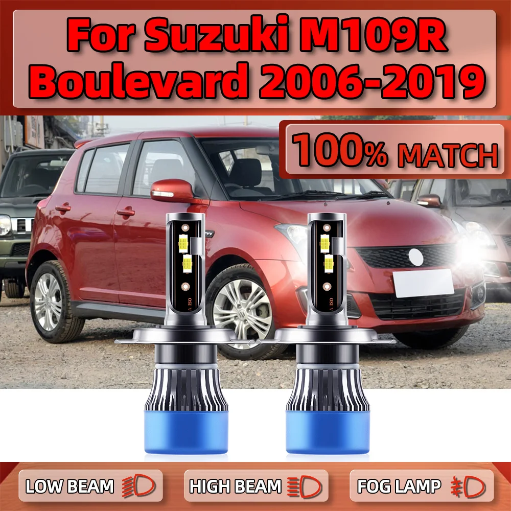 20000LM Turbo LED Light 120W Auto Head Lamps 12V 6000K Car LED Headlight Bulb With Fan For Suzuki M109R Boulevard 2006-2018 2019
20000LM Turbo LED Light 120W Auto Head Lamps 12V 6000K Car LED Headlight Bulb With Fan For Suzuki M109R Boulevard 2006-2018 2019