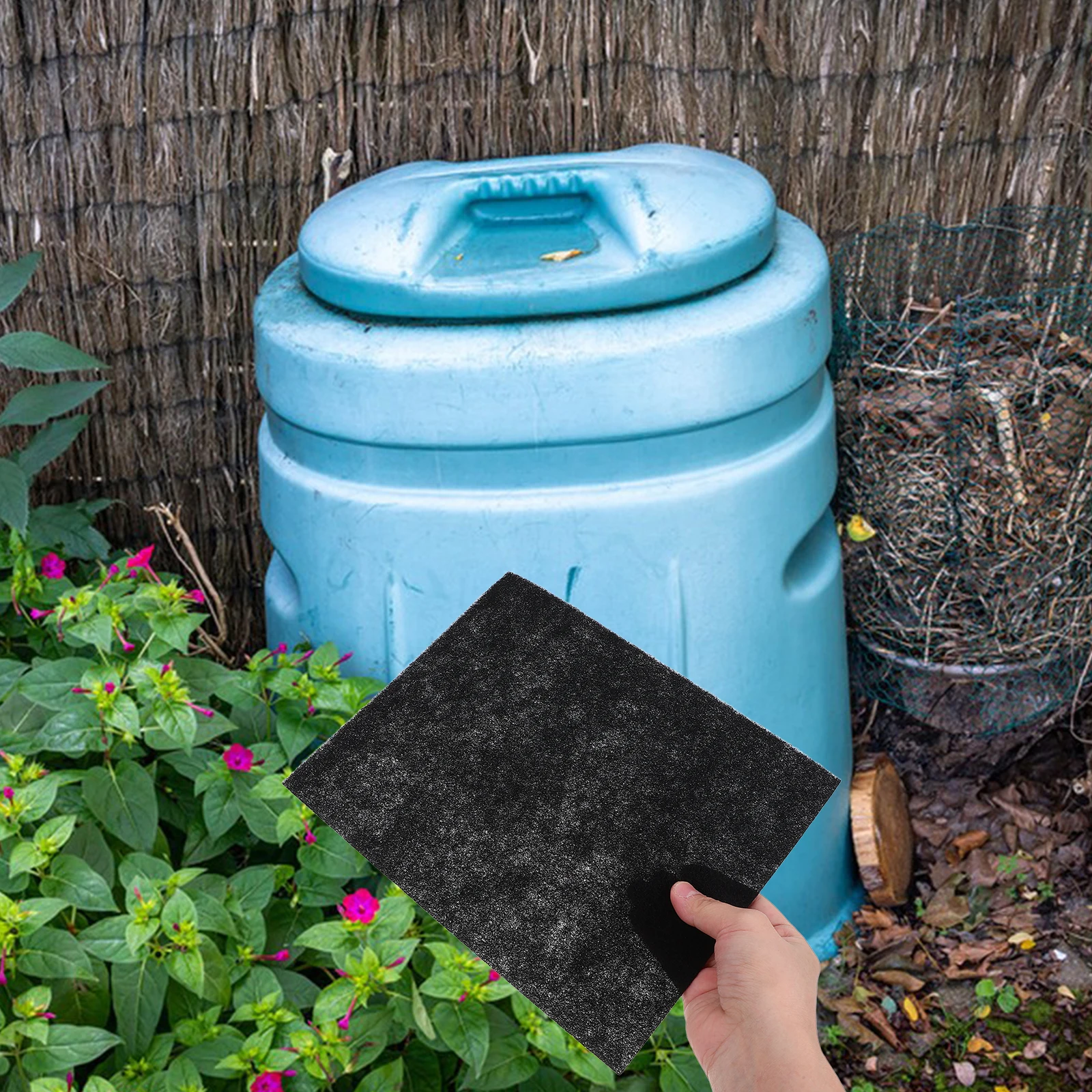 3pcs Charcoal Activated Carbon Filter Sheets Fit 25X20Cm Odor Control Cuttable Countertop Bin Compost Bin Filters Carbon Compost
3pcs Charcoal Activated Carbon Filter Sheets Fit 25X20Cm Odor Control Cuttable Countertop Bin Compost Bin Filters Carbon Compost