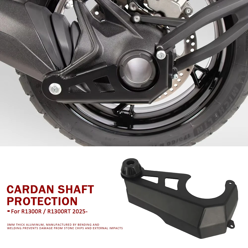 For BMW R1300R R1300RT Final Drive Guard Protection Cover Rear Drive Shaft Protection Accessories R 1300 RT R 1300RT 2025 2026
For BMW R1300R R1300RT Final Drive Guard Protection Cover Rear Drive Shaft Protection Accessories R 1300 RT R 1300RT 2025 2026