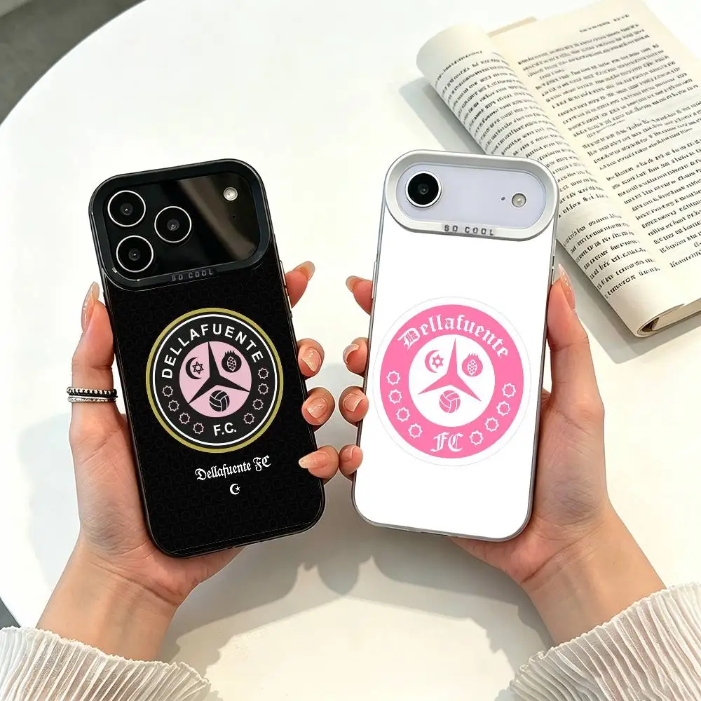 D-Dellafuente FC For iPhone 17 16 15 14 13 12 11 Pro Max XS 17 Air Silicone Colored Silver Bumper Cover
D-Dellafuente FC For iPhone 17 16 15 14 13 12 11 Pro Max XS 17 Air Silicone Colored Silver Bumper Cover