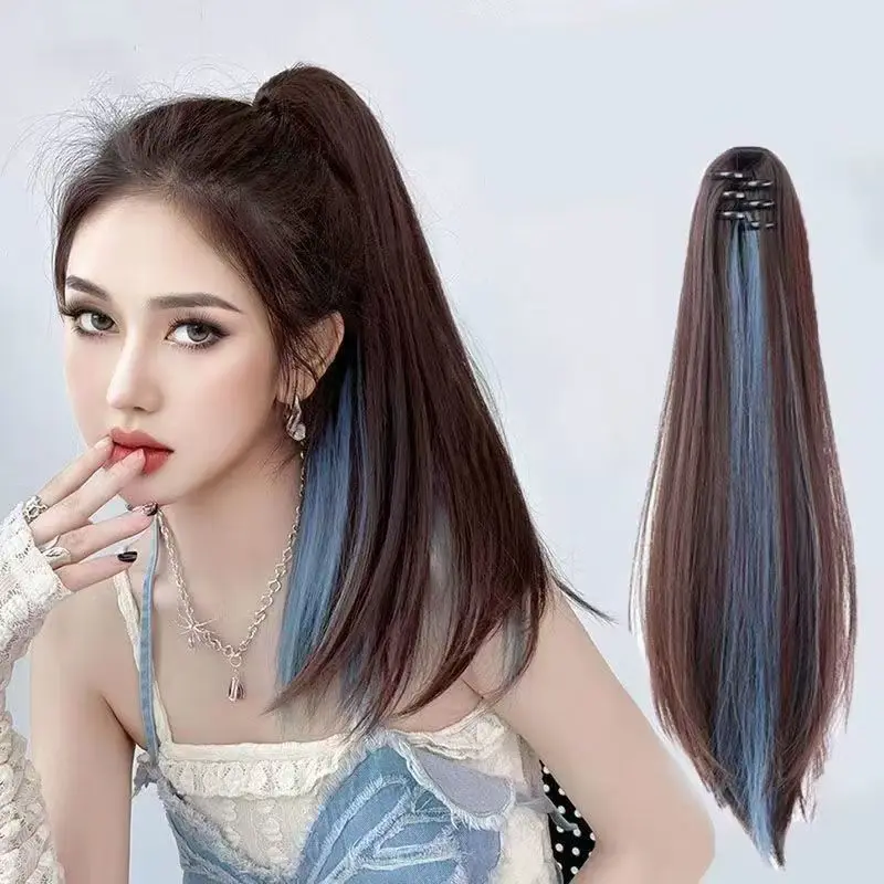 Highlight Ponytail Long Straight Hair Claw Clip High Ponytail Seamless Fluffy Straight Hair Highlight Claw Clip Highlight Ponyta
Highlight Ponytail Long Straight Hair Claw Clip High Ponytail Seamless Fluffy Straight Hair Highlight Claw Clip Highlight Ponyta
