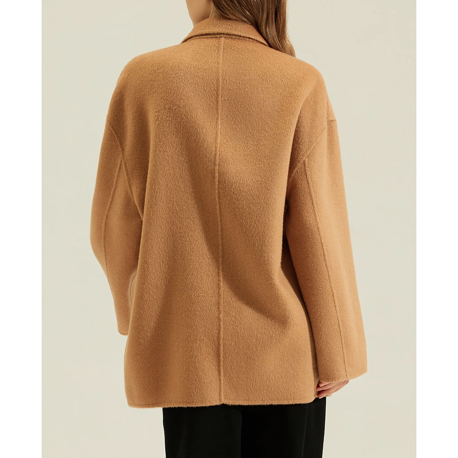 Allingentle Camel Women's Blazer Fashion Double-Breasted Jacket for Cocktail Party Daily Casual Outfits Customize
Allingentle Camel Women's Blazer Fashion Double-Breasted Jacket for Cocktail Party Daily Casual Outfits Customize