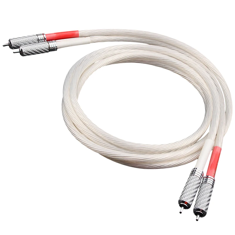HiFi 5N OCC OCC Silver Plated RCA audio cable Reference interconnects RCA cable for amplifier CD
HiFi 5N OCC OCC Silver Plated RCA audio cable Reference interconnects RCA cable for amplifier CD