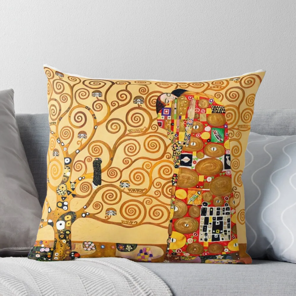 Gustav Klimt - The tree of life Throw Pillow Decorative Cushion luxury home accessories
Gustav Klimt - The tree of life Throw Pillow Decorative Cushion luxury home accessories
