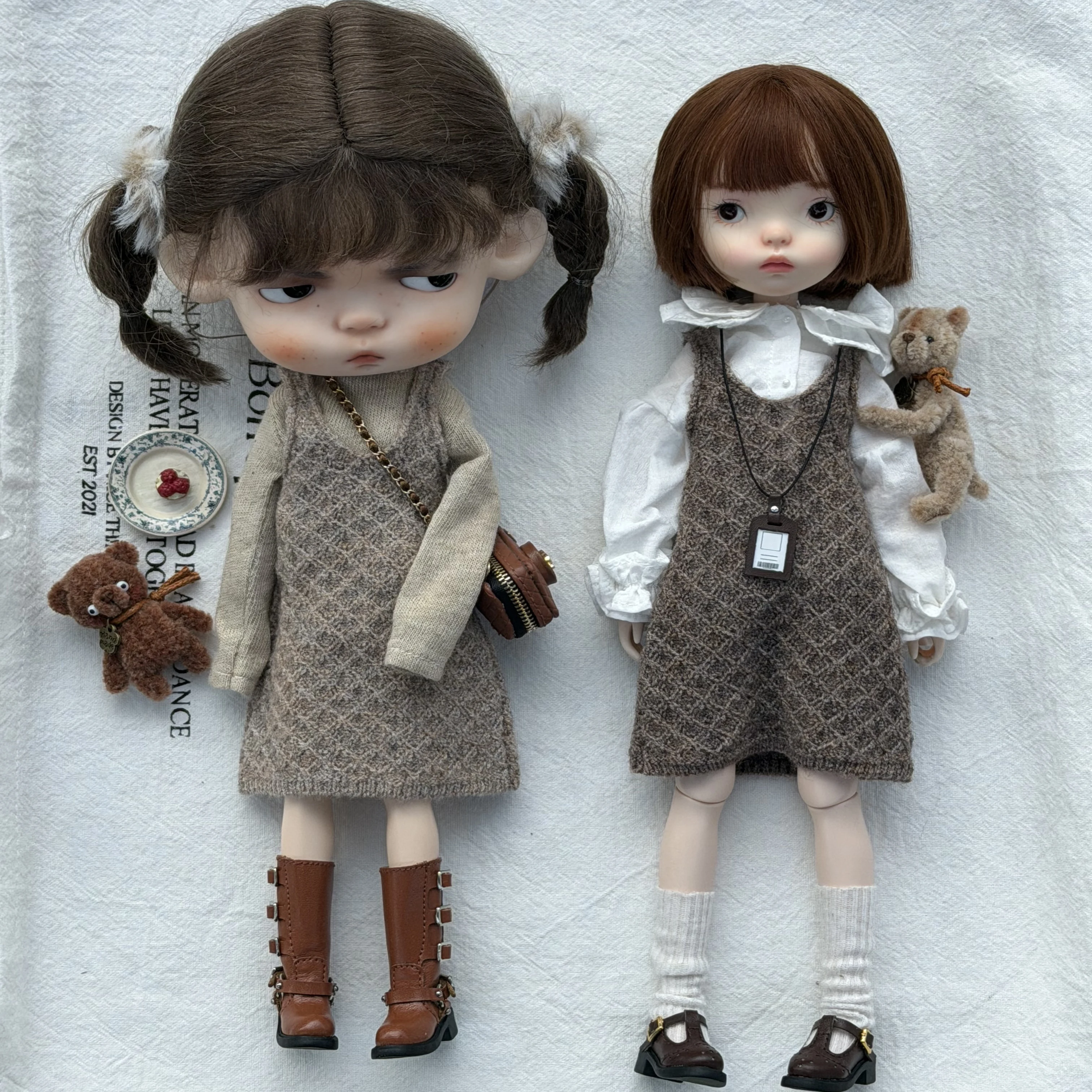 Комплект из 2 предметов, шерстяной комбинезон и свитер с длинными рукавами для Licca Azone Ob24 22 P20 Ker JerryB ICY YMY, аксессуары для кукол
Комплект из 2 предметов, шерстяной комбинезон и свитер с длинными рукавами для Licca Azone Ob24 22 P20 Ker JerryB ICY YMY, аксессуары для кукол