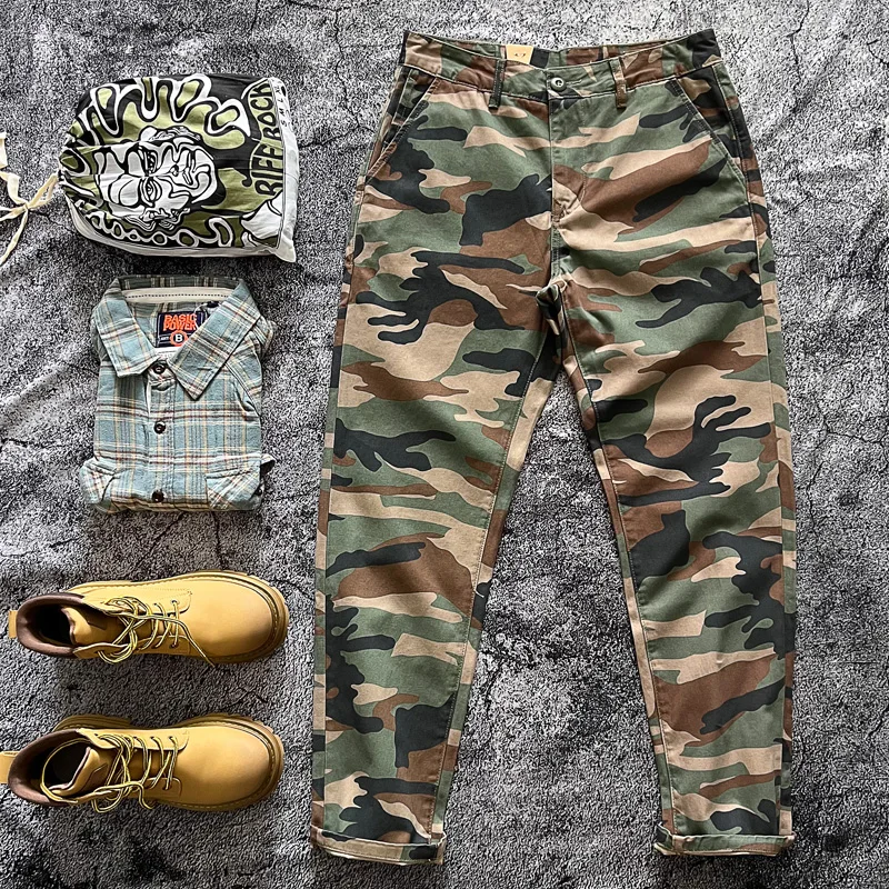 Американские повседневные брюки в стиле ретро, прямые хлопковые рабочие брюки для мужчин, молодежные витали, всесезонные брюки
Американские повседневные брюки в стиле ретро, прямые хлопковые рабочие брюки для мужчин, молодежные витали, всесезонные брюки