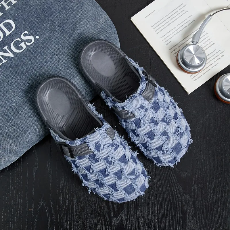 Fashion Women's Shoes Trend Canvas Mueller Slippers for Woman Comfortable Vacation Casual Shoes Designer Shoes Zapatos De Mujer
Fashion Women's Shoes Trend Canvas Mueller Slippers for Woman Comfortable Vacation Casual Shoes Designer Shoes Zapatos De Mujer