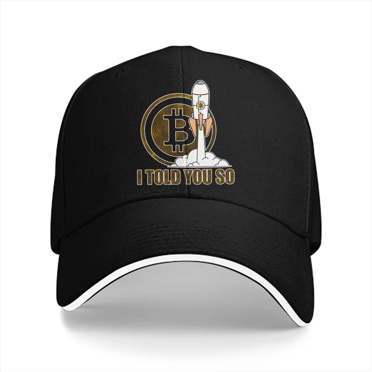 I Told You So Bitcoin Multicolor Hat Peaked Unisex Cap Rocket Casual Visor Protection Hats
I Told You So Bitcoin Multicolor Hat Peaked Unisex Cap Rocket Casual Visor Protection Hats