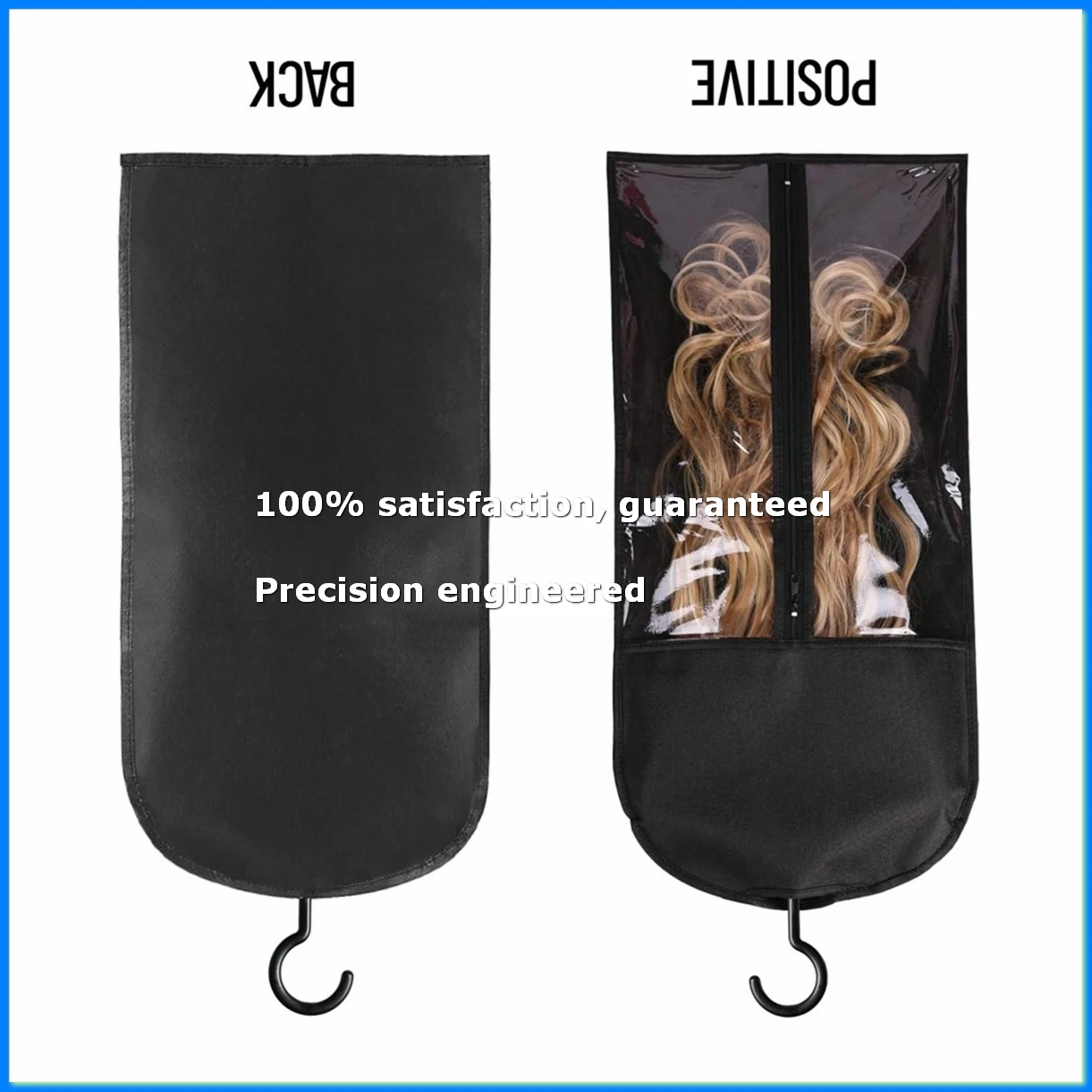 12PCS Hair Extension Holder Wig Storage for Multiple Wigs Holder Wig Bags Storage with Hanger Hair Extension Storage-A07G
12PCS Hair Extension Holder Wig Storage for Multiple Wigs Holder Wig Bags Storage with Hanger Hair Extension Storage-A07G