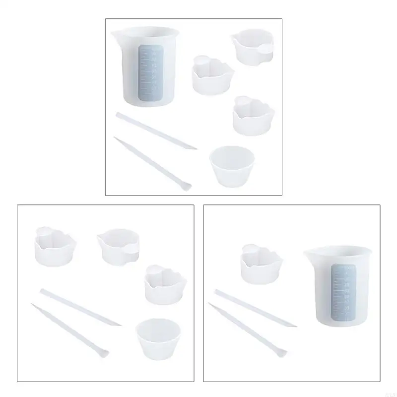 652F 1 Set Silicone 100ml Measuring Cups Mixing Cup Card Slot Cup Dispensing Cup Stirrer Stirring Rods Resin Tools Set
652F 1 Set Silicone 100ml Measuring Cups Mixing Cup Card Slot Cup Dispensing Cup Stirrer Stirring Rods Resin Tools Set