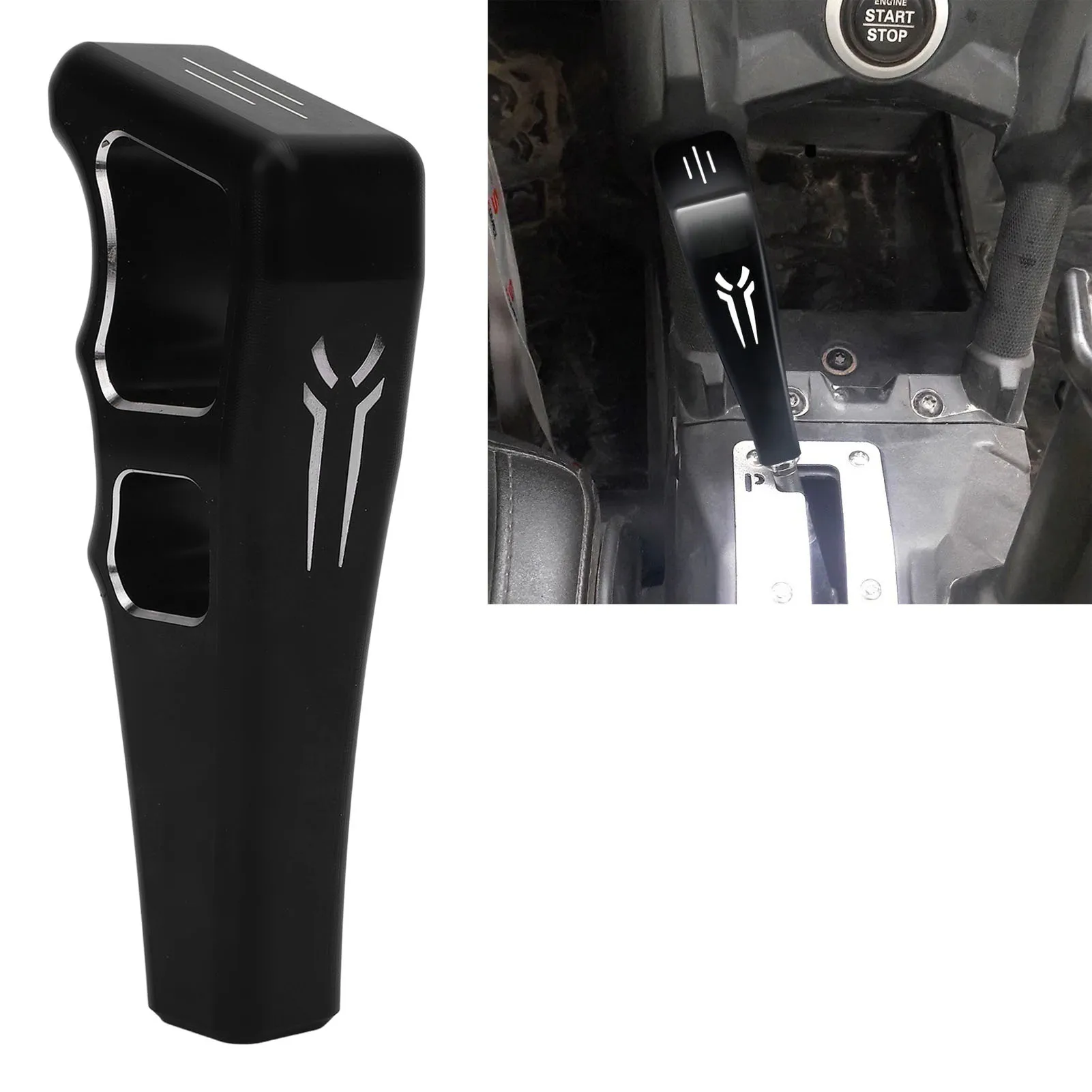 UTV Shifter Knob Handle Ergonomic 715004866 Aluminum Alloy UTV Shift Knob Anti Crack for Maverick X3 X3 All
UTV Shifter Knob Handle Ergonomic 715004866 Aluminum Alloy UTV Shift Knob Anti Crack for Maverick X3 X3 All