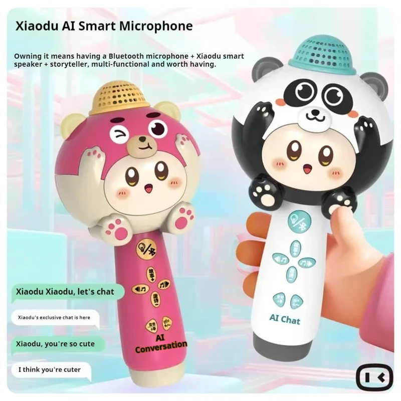 Интерактивный беспроводной микрофон Bluetooth, игрушка для раннего образования, AI Smart для мальчиков и девочек, детская игрушка, детское развлечение
Интерактивный беспроводной микрофон Bluetooth, игрушка для раннего образования, AI Smart для мальчиков и девочек, детская игрушка, детское развлечение