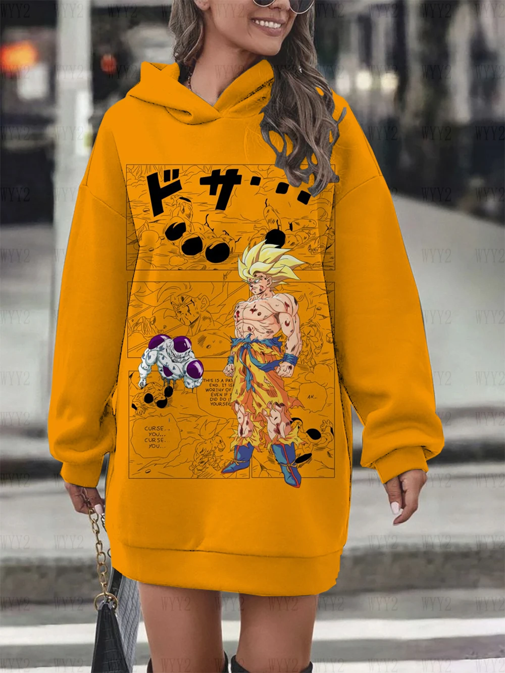 Толстовки с капюшоном в стиле аниме Dragon Ball Luffy, женские новые толстовки, пуловеры, платье с принтом, женская одежда в уличном стиле
Толстовки с капюшоном в стиле аниме Dragon Ball Luffy, женские новые толстовки, пуловеры, платье с принтом, женская одежда в уличном стиле