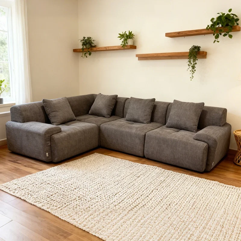 #* Modern Design Boneless Sponge Fabric Sofa Set-Living Room & Bedroom Furniture Vacuum Compression Multifunctional
#* Modern Design Boneless Sponge Fabric Sofa Set-Living Room & Bedroom Furniture Vacuum Compression Multifunctional