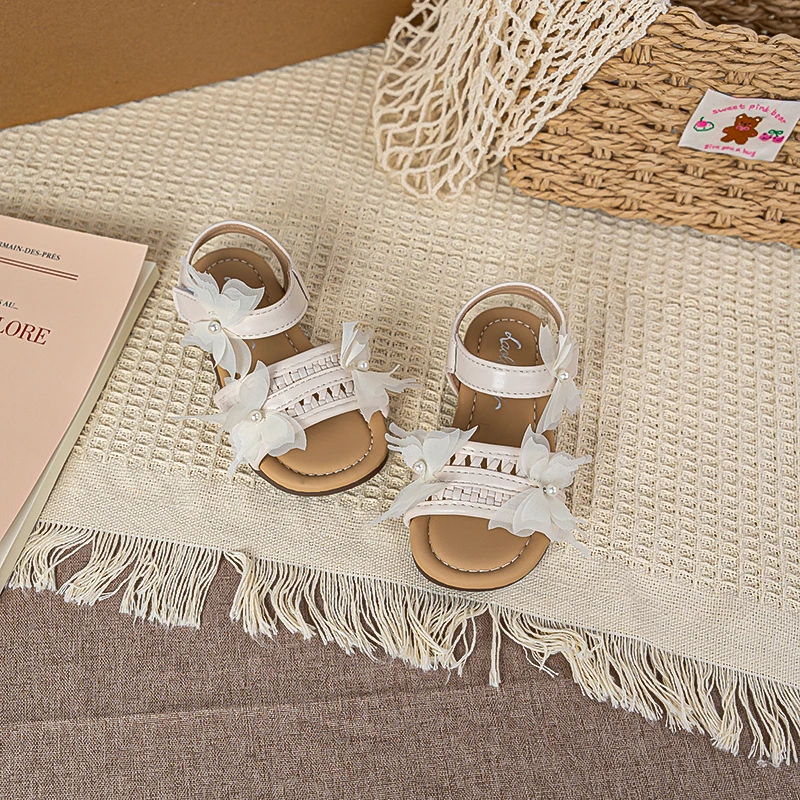 Kids Beach Shoes Lovely Pearl Breathable Toddler Summer Shoes Fashion Non-slip Sole 2026 New Girls Princess Sandals Sweet Soft
Kids Beach Shoes Lovely Pearl Breathable Toddler Summer Shoes Fashion Non-slip Sole 2026 New Girls Princess Sandals Sweet Soft